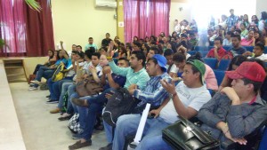 asamblea de informacion con alumnos