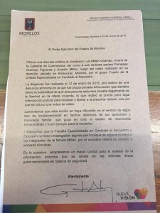 disculpa publica de gRaco